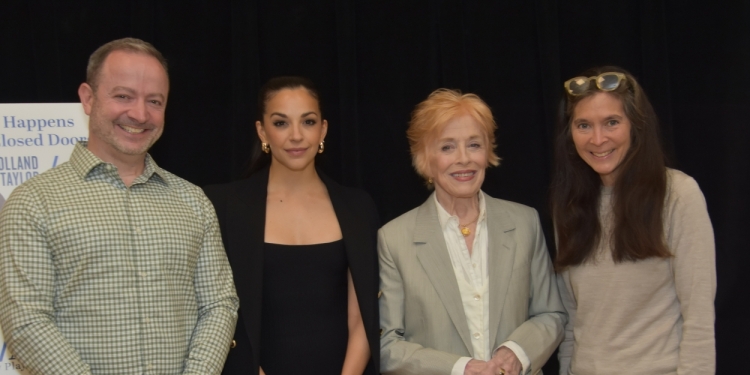 Photos: N/A Stars Holland Taylor, Ana Villafañe, And More Meet The Press Photo